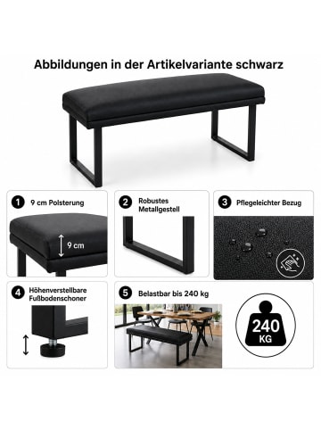 MCW Sitzbank O81, Braun