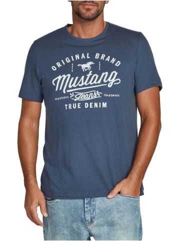 Mustang T-Shirt 4er Pack Mustang Herren T-Shirt in Mehrfarbig