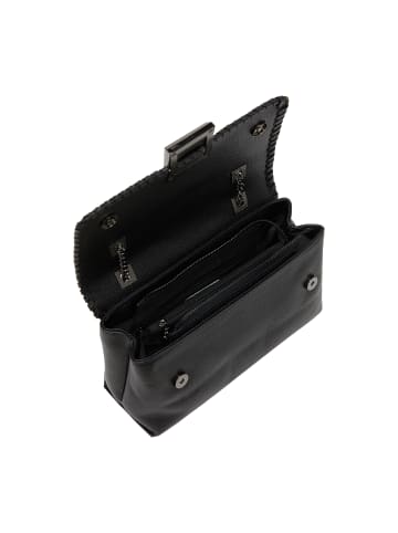 faina Women Flap Bag in Black