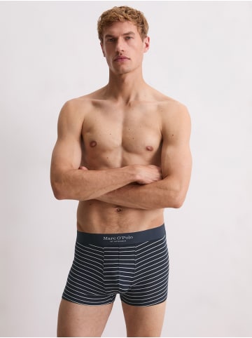 Marc O'Polo Retro Pants Trunk Essentials in dark navy/dark navy stripe