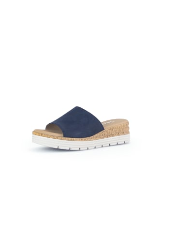 Gabor Comfort Pantolette in blau