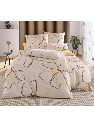 Heine Bettwäsche in champagner-beige-bedruckt