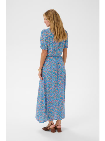 Cream Kleid CRTiah Feminine in Blue Small Flowers