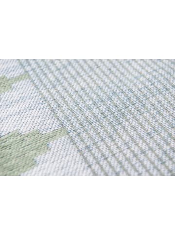 lola & moi Teppich Pine in Blau