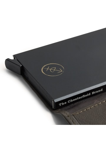 The Chesterfield Brand Somers Geldbörse RFID Schutz Leder 10 cm clay grey