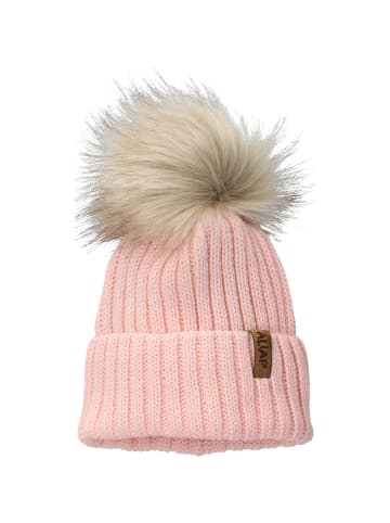 Aliap Mützen Bommel in rosa/pink
