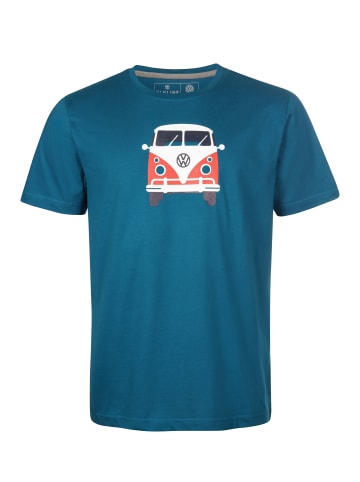 elkline T-Shirt Methusalem in blue coral