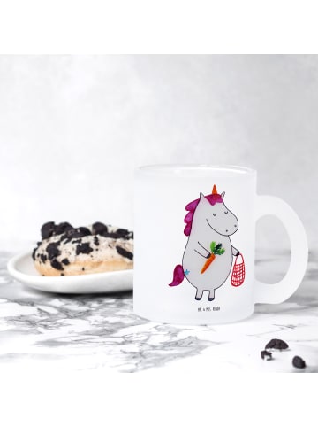 Mr. & Mrs. Panda Häferl Einhorn Gemüse ohne Spruch in Transparent