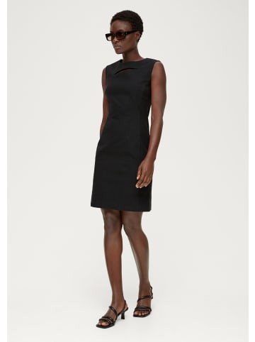 s.Oliver BLACK LABEL Kleid kurz in Schwarz