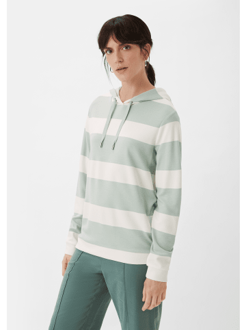 comma CI Sweatshirt langarm in Grün