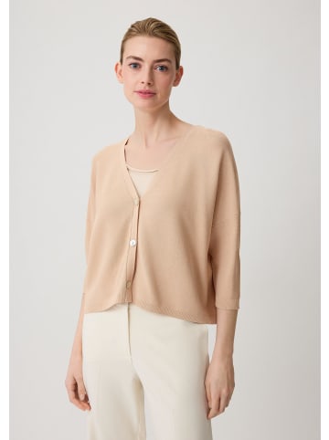 comma Strickjacke 3/4 Arm in Beige