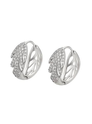faina Women Earrings in Silver White