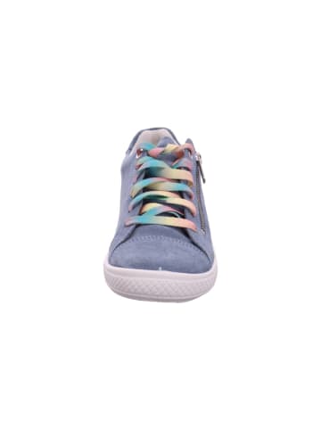 Legero Kinderschnürrhalbschuh Mädchen Stiefelette Leder \ TENSY in  Blau