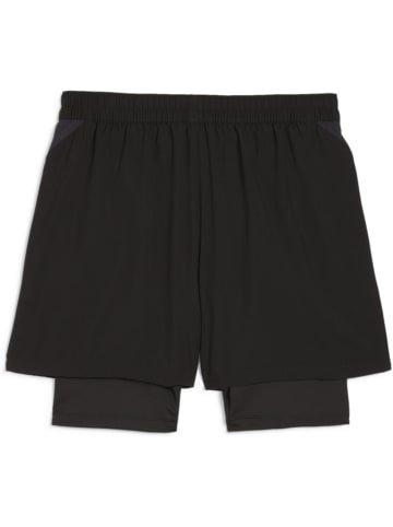 Puma Sporthose "TeamGoal 2in1 Short" in Schwarz