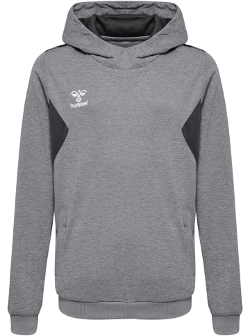 Hummel Hummel Hoodie Hmlauthentic Multisport Unisex Kinder Atmungsaktiv Feuchtigkeitsabsorbierenden in GREY MELANGE