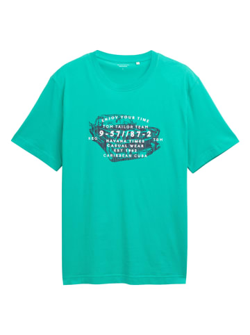 Tom Tailor T-Shirt in grün