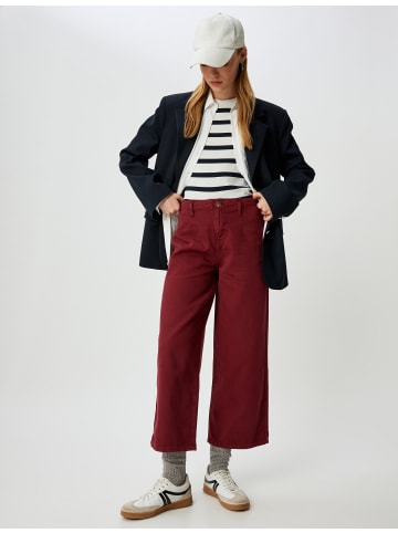 KOTON Hose in Bordo