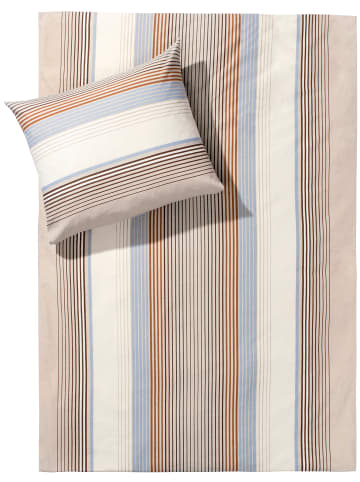 Dyckhoff Weichfrottier Bettwäsche in beige-braun