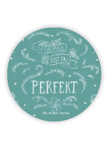Mr. & Mrs. Panda Kühlschrankmagnet Für mich bist du perfekt mit ... in Bunt