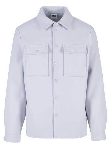 Urban Classics Urban Classics Herren Plain Overshirt in lightasphalt