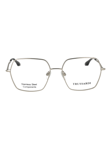 Trussardi Frauen Optische Fassungen Quadratisch Silber
