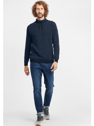BLEND Strickpullover BHComulco in Mittelblau