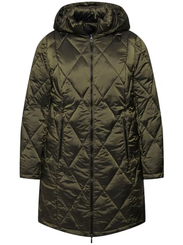 Ulla Popken Funktionsjacke in flaschen grün