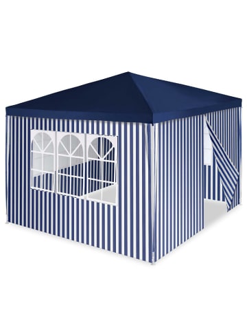 VCM  Pavillion PE blau, 3 x 3 m inkl. 4 Seitenteilen in Blau
