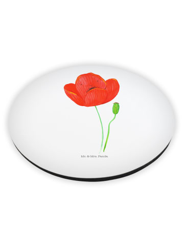 Mr. & Mrs. Panda magnet Blume Mohnblume ohne Spruch in Weiß