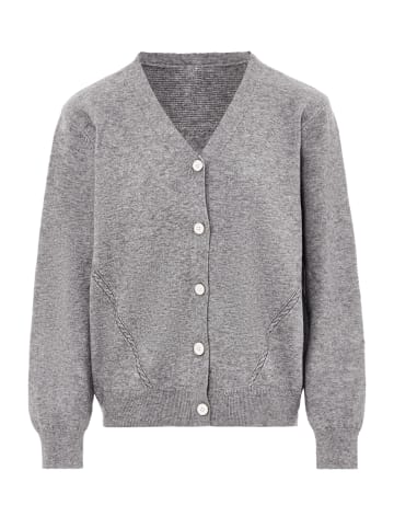 VIRITA Women Strickjacke in Grau Melange