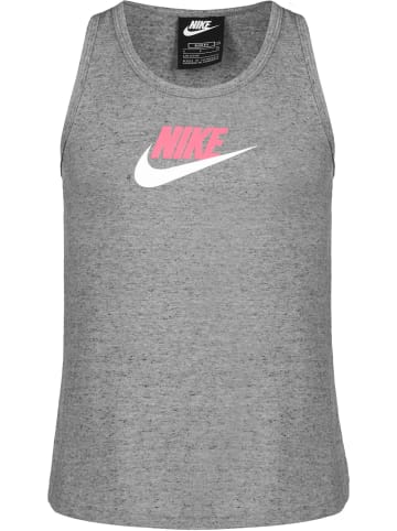 Nike Tank-Tops in carbon heather/sunset pulse