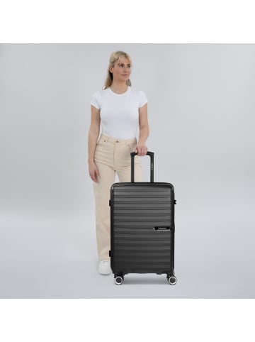 Saxoline Fiesta 4 Rollen Trolley M 65 cm in anthracite-black