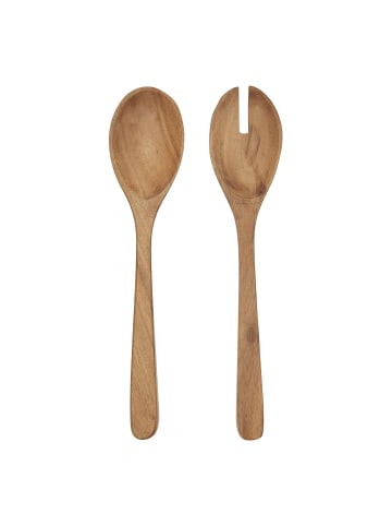 Butlers Salatbesteck PURE KITCHEN 4er-Set in Braun