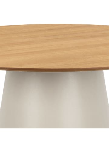 ebuy24 Esstisch Soli Natur 120 x 120 cm