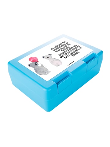 Mr. & Mrs. Panda Bento Box Koala Luftballon mit Spruch in Weiß
