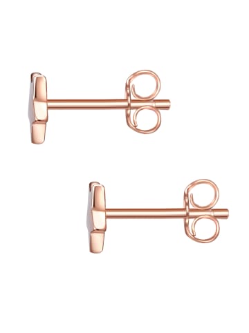 Glanzstücke München Ohrstecker Stern Sterling Silber in roségold