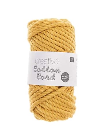 Rico Design Nonbook - Makrameegarn Creative Cotton Cord Senf