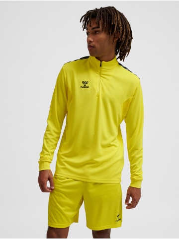 Hummel Halbreißverschluss Sweatshirt Hmlauthentic Multisport Herren in BLAZING YELLOW