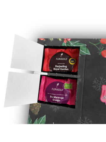 Mr. & Mrs. Panda Adventskalender Einhorn Schwein mit Spruch in Kreidetafel