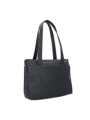 PICARD Timeless Shopper Tasche Leder 35 cm in schwarz