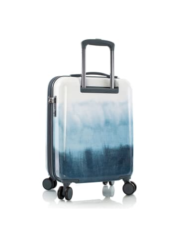 Heys Black Camo 4 Rollen Kabinentrolley S 53 cm mit Dehnfalte in blue