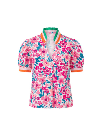 Usha Women Blouse in Multicolor Pink