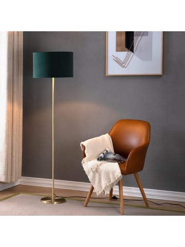 home24 Stehleuchte Satley in Grün