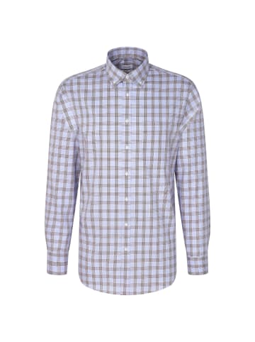 Seidensticker Business Hemd Regular in Braun