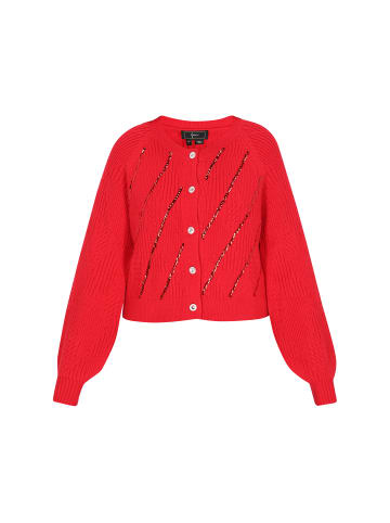 faina Cardigan in red