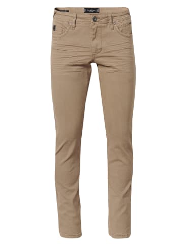 KOROSHI Stretch regular fit jeans in braun