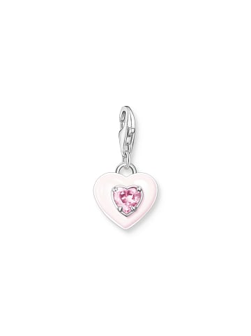 Thomas Sabo Charm-Anhänger in silber, pink