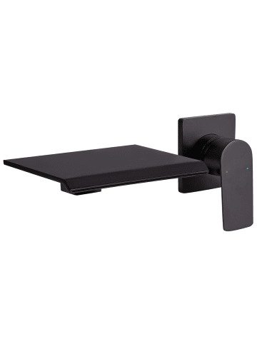 Beliani Wasserhähne APONWAO in Schwarz - (W) 20 x (H) 10 x (L) 17 cm