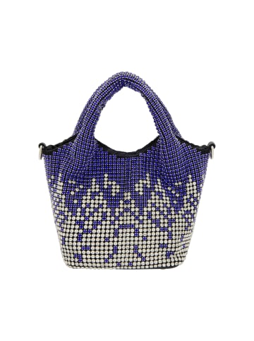 myMo at night Women Handbag in Blue Silver