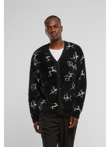 Huf Huf Gestrickte Strickjacke in black